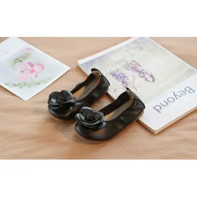 Balerini negri pentru fetite - Trandafiras MBv235-4-sa48