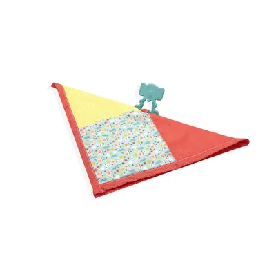 Jucarie dentitie cu paturica pathwork BabyJem (Culoare: Albastru) JEMbj_7411