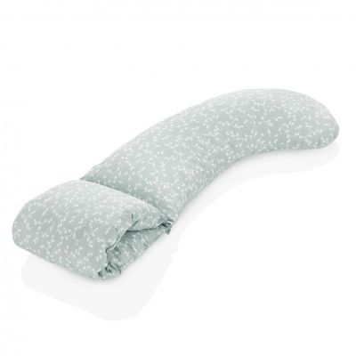 Perna multifunctionala pentru alaptat si gravide cu suport detasabil pentru cap BabyJem (Culoare: Verde) JEMbj_737_1