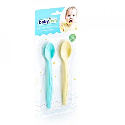 Set 2 lingurite pentru copii BabyJem (Culoare: Roz) JEMbj_4942
