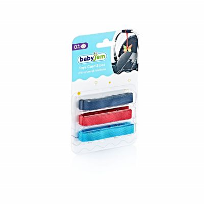 Set 3 panglici pentru agatat jucarii BabyJem JEMbj_509