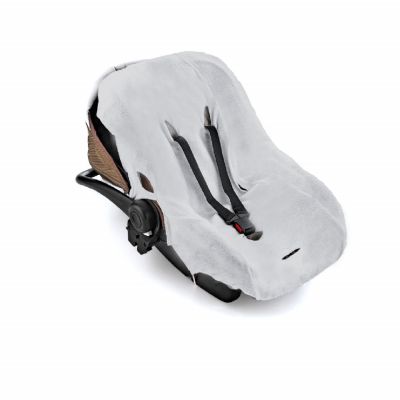 Husa universala pentru scaun auto BabyJem (Culoare: Alb) JEMbj_4752