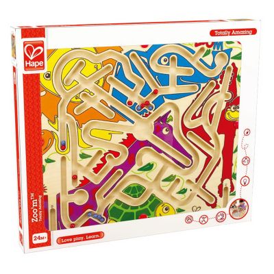 HAPE LABIRINT MAGNETIC ZOO&#39;M - DISTRACTIE LA DUBLU VIVHapeE1706