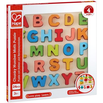 HAPE PUZZLE ALFABET CHUNKY VIVHapeE1551