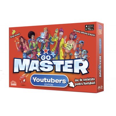 Joc societate go master - youtubers edition - 1900010