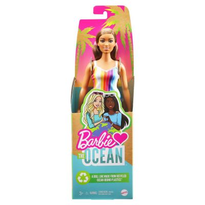 BARBIE TRAVEL PAPUSA BARBIE ANIVERSARE 50 DE ANI MALIBU SATENA VIVMTGRB35_GRB38