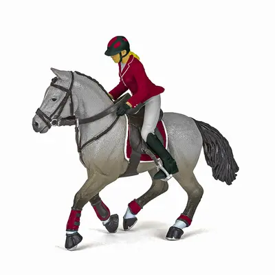 PAPO FIGURINA SET COMPETITIE JOCHERITA SI CAL VIVPapo51563