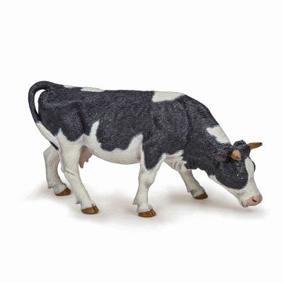 PAPO FIGURINA VACA ALB CU NEGRU VIVPapo51150