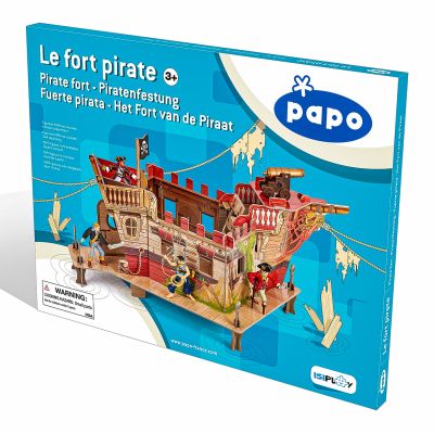 PAPO FIGURINA PUZZLE 3D CORABIE PIRATI VIVPapo60254