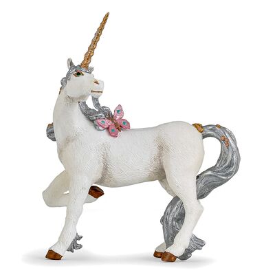 PAPO FIGURINA UNICORNUL ARGINTIU VIVPapo39038