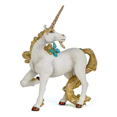 PAPO FIGURINA UNICORNUL AURIU VIVPapo39018