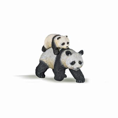 PAPO FIGURINA URSULET PANDA CU PUI VIVPapo50071