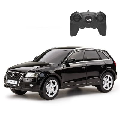 MASINA CU TELECOMANDA AUDI Q5 NEGRU CU SCARA 1 LA 24 VIVRas38600_Negru