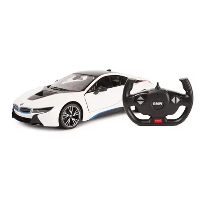 MASINA CU TELECOMANDA BMW I8 ALB SCARA 1 LA 14 VIVRas71010_Alb