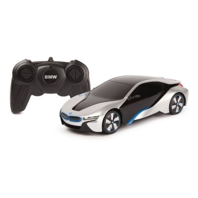 MASINA CU TELECOMANDA BMW I8 ARGINTIE SCARA 1 LA 24 VIVRas48400_Argintiu