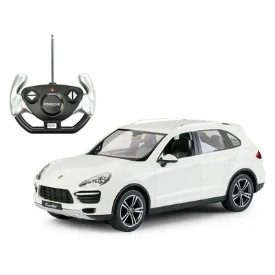 MASINA CU TELECOMANDA PORSCHE CAYENNE TURBO ALB CU SCARA 1 LA 14 VIVRas42900_Alb