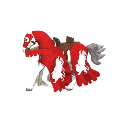 PAPO FIGURINA CAL CAVALERULUI MEDIEVAL GRIFON VIVPapo39955