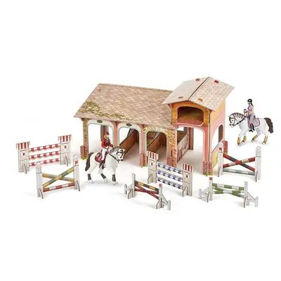 PAPO FIGURINA SET PONEY CLUB-BOXA CARTON+4 FIGURINE VIVPapo80310