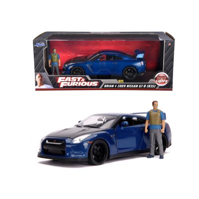 MASINUTA METALICA FAST AND FURIOUS NISSAN SKYLINE SCARA 1:18 VIV253206003