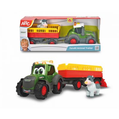 TRACTORAS CU REMORCA PENTRU ANIMALE CU FIGURINA VACUTA VIV204115001