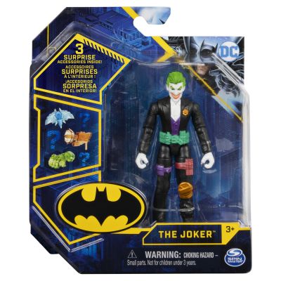 FIGURINA JOKER ARTICULATA 10CM CU 3 ACCESORII SURPRIZA VIV6055946_20129916