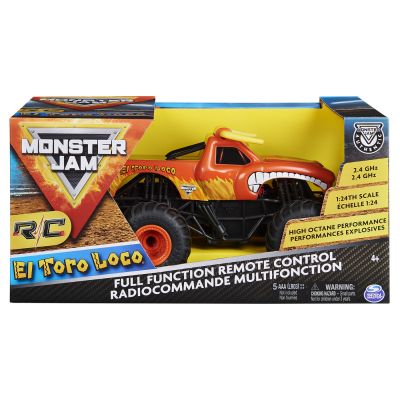 MONSTER JAM RC MASINUTA EL TORO LOCO SCARA 1:24 VIV6060517