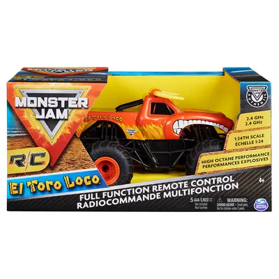 MONSTER JAM RC MASINUTA EL TORO LOCO SCARA 1:24 VIV6060517