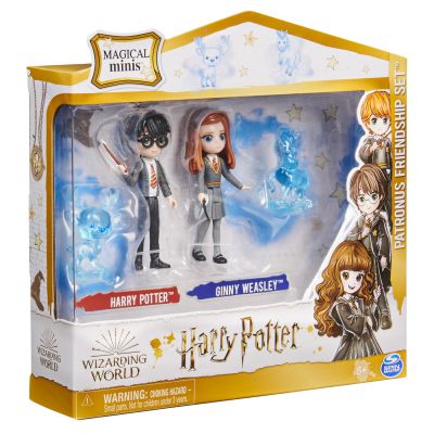 HARRY POTTER WIZARDING WORLD MAGICAL MINIS SET 2 FIGURINE HARRY POTTER SI GINNY WEASLEY VIV6063830