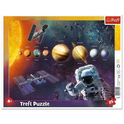 PUZZLE 25 PLANSA SISTEMUL SOLAR VIV31342