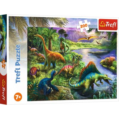 PUZZLE TREFL 200 LUMEA DINOZAURILOR VIV13281