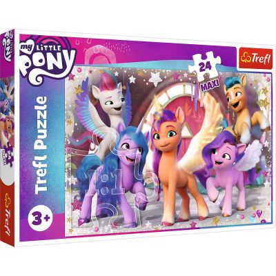 PUZZLE TREFL 24 MAXI MY LITTLE PONY - BUCURIA PONEILOR VIV14338