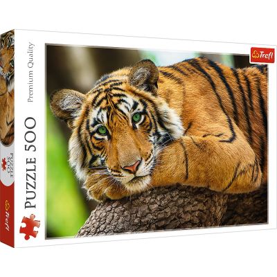 PUZZLE TREFL 500 PORTRETUL TIGRULUI VIV37397