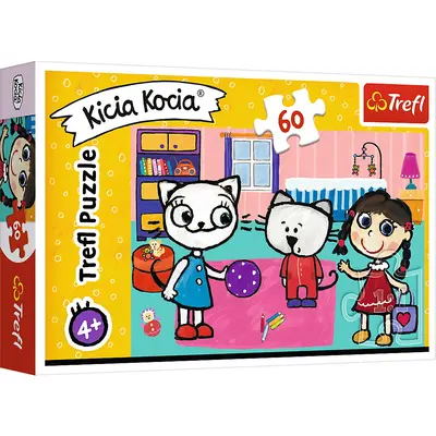 PUZZLE TREFL 60 KICIA KOCIA SI PRIETENII VIV17343