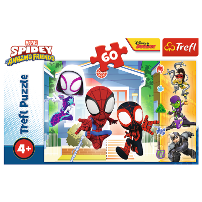 PUZZLE TREFL 60 LUMEA LUI SPIDEY VIV17371