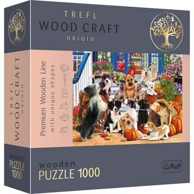 PUZZLE TREFL DIN LEMN 1000 PIESE ECHIPA DE CATEI VIV20149