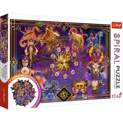 PUZZLE TREFL SPIRAL 1040 PIESE SEMNE ZODIACALE VIV40015