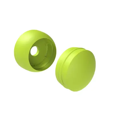 Capac de plastic  petru suruburi 12 mm - verde  kbt - okekbt852.003.002.001