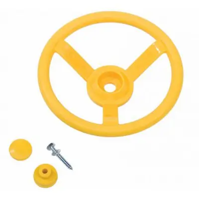 Carma spatii joaca steering wheel galbena kbt - okekbt501.020.003.001