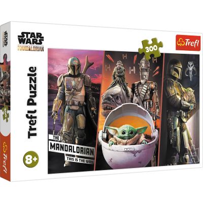 PUZZLE TREFL 300 STAR WARS MANDALORIANUL VIV23002