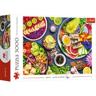 PUZZLE TREFL 3000 BOLUL COLORAT VIV33077