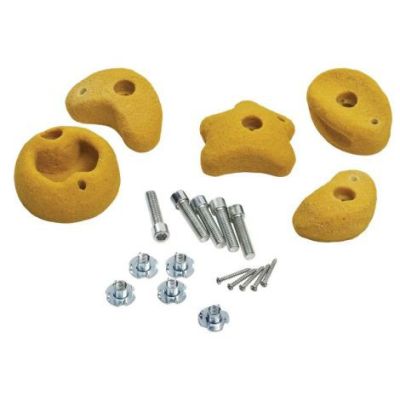 Set 5 pietre de catarat escalada mici, galbene, kbt - okekbt347.001.003.001