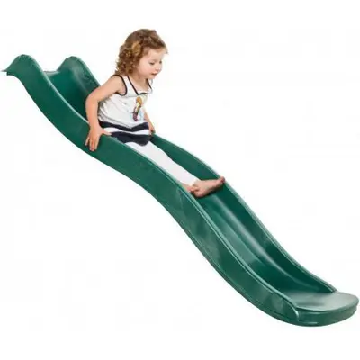 Tobogan tweeb 1.8 m verde pentru spatii de joaca - okekbt401.009.002.001