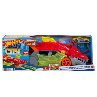 HOT WHEELS CITY TRANSPORTATORUL DRAGON VIVMTGTK42