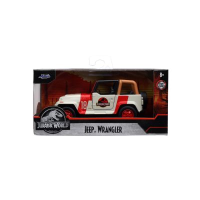 JURASSIK PARK MASINUTA METALICA JEEP WRANGLER SCARA 1:32 VIV253252019