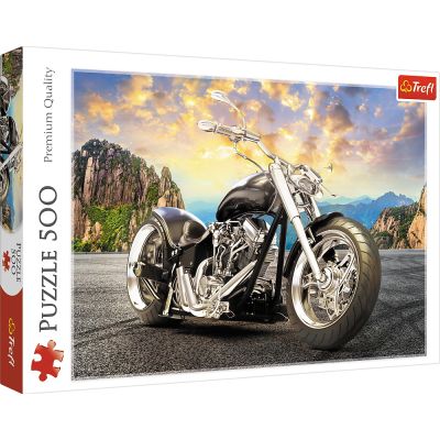 PUZZLE TREFL 500 MOTOCICLETA NEAGRA VIV37384