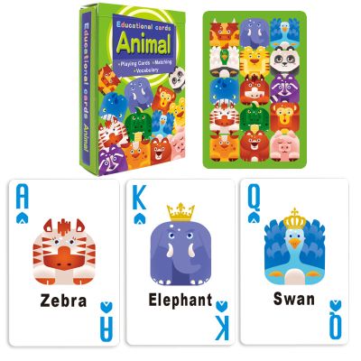 CARTI DE JOC ROYAL EDUCATIVE CU ANIMALE VIVREH305K000-E-224AX
