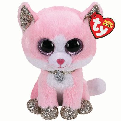 PLUS TY 15CM PISICA ROZ VIVTY36366