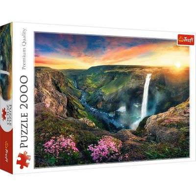 PUZZLE TREFL 2000 CASCADA HAIFOSS ISALNDA VIV27091