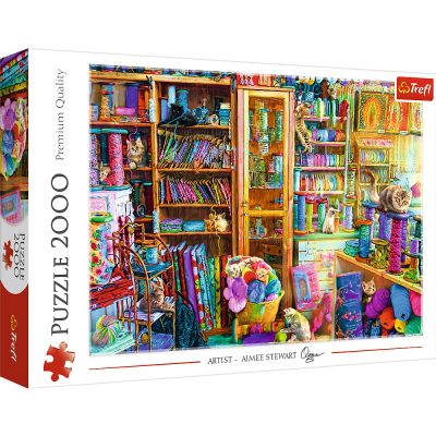 PUZZLE TREFL 2000 PARADISUL PISICUTELOR VIV27113