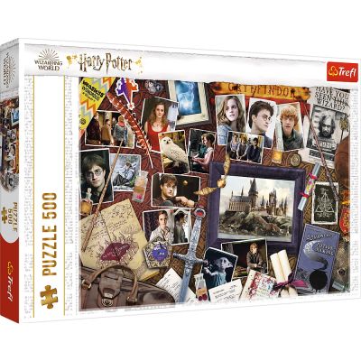 PUZZLE TREFL 500 HARRY POTTER - MEMORIILE DE LA HOGWART VIV37400